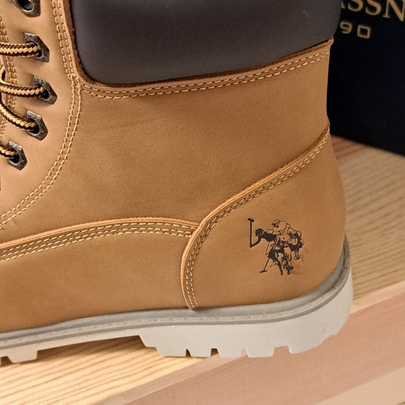 U.S. Polo Assn. Owen Men\'s Hiking Boots NIB Size 8 Medium main image 2